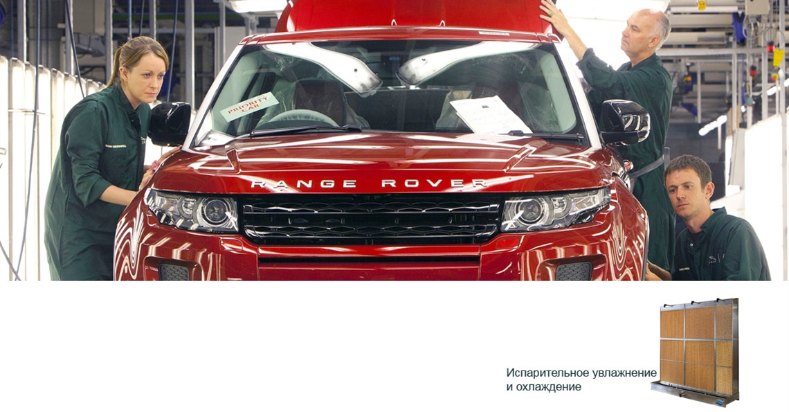 Humidification in Автомобилестроение